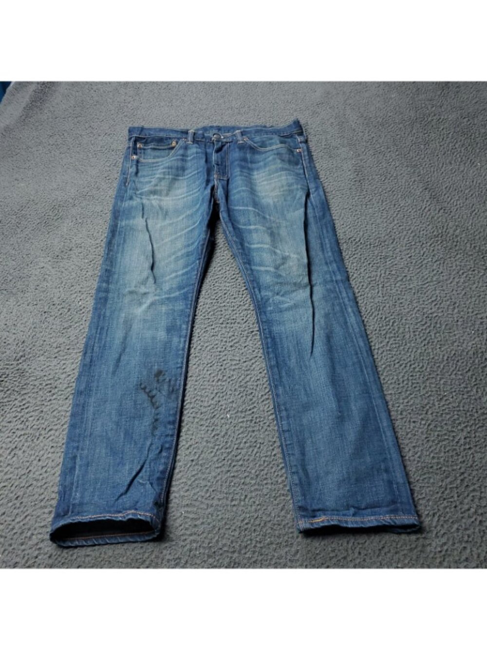 Levis 510 Jeans Mens 34x30   Denim Blue Cotton Casual Streetwear y2K